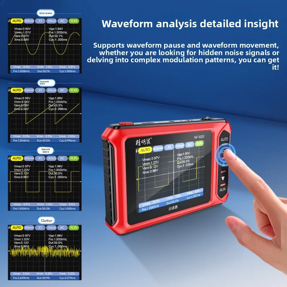 NF-622 Mini Handheld Digital O - огляд і ціна Oscilloscope Dso Mini