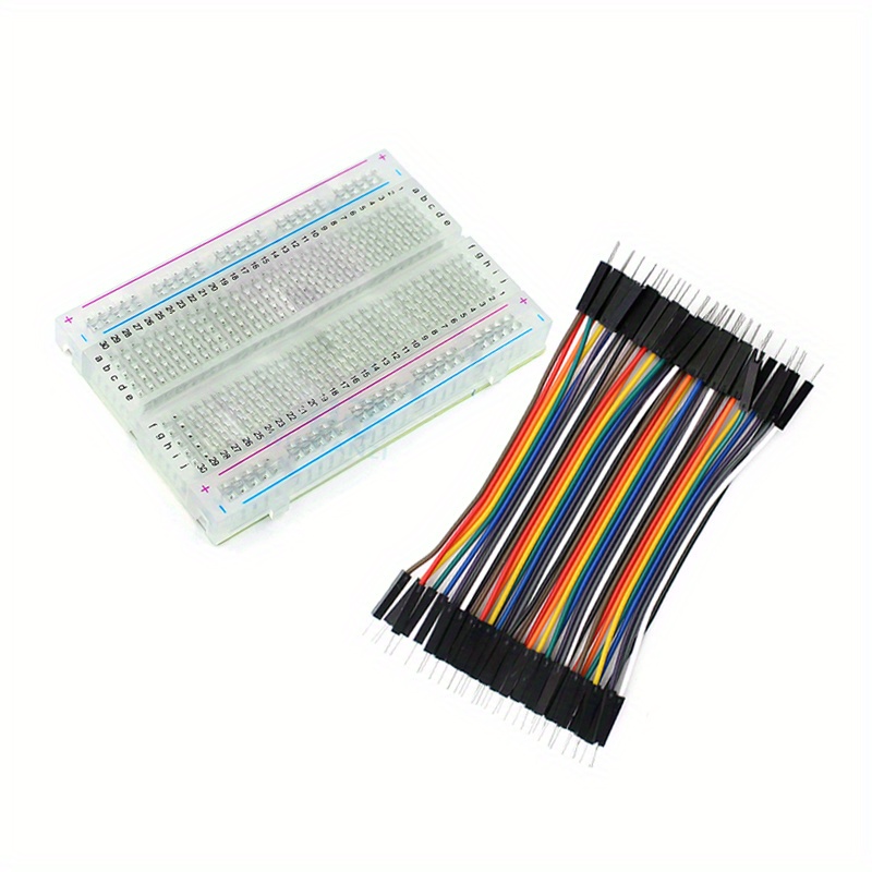 1pc 400 Point Transparent Mini - огляд і ціна Diy Electronics Breadboard