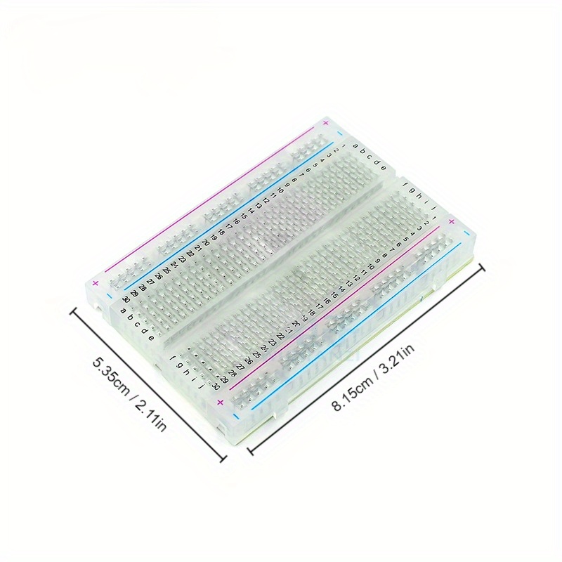 1pc 400 Point Transparent Mini - огляд і ціна Diy Electronics Breadboard