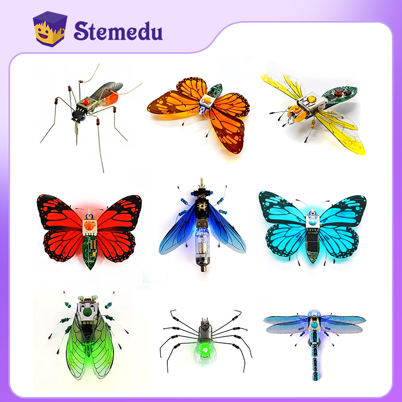 STEAM DIY Toys Robot Insect Sc - огляд і ціна Diy Electronics Gifts
