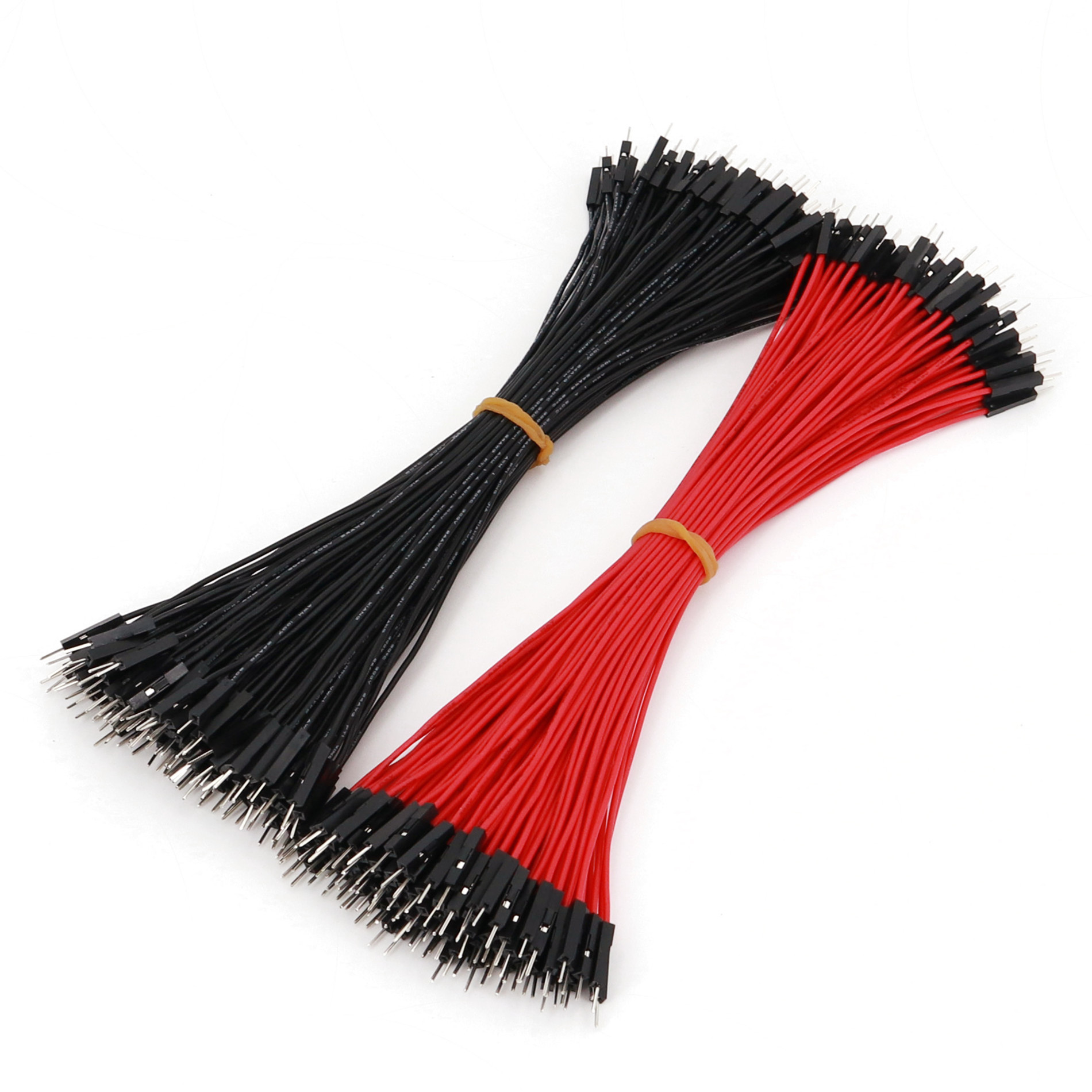 200Pcs Red Black 1Pin 20cm Dup - огляд і ціна Arduino Diy Electronics