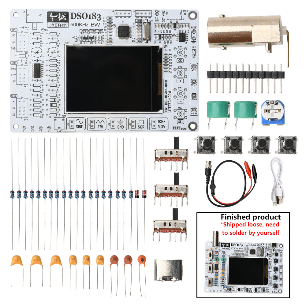 DIY DSO183 Digital Oscilloscop - огляд і ціна Oscilloscope Dso Mini