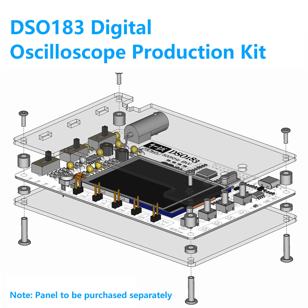 DIY DSO183 Digital Oscilloscop - огляд і ціна Oscilloscope Dso Mini