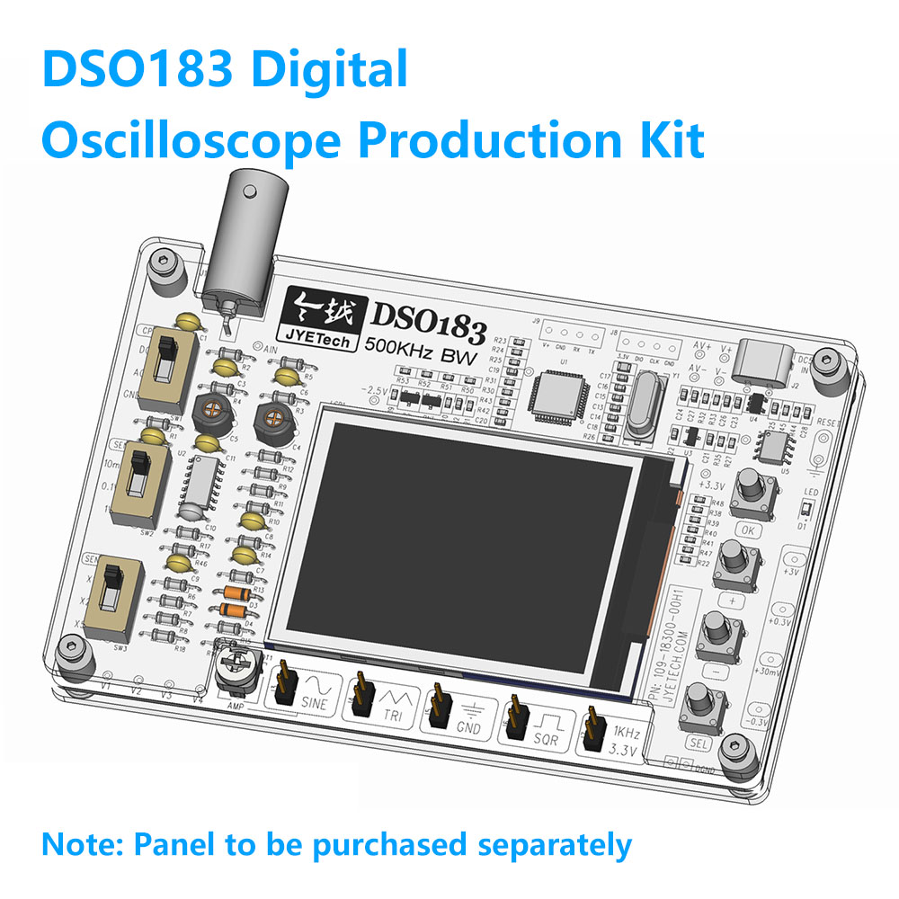 DIY DSO183 Digital Oscilloscop - огляд і ціна Oscilloscope Dso Mini