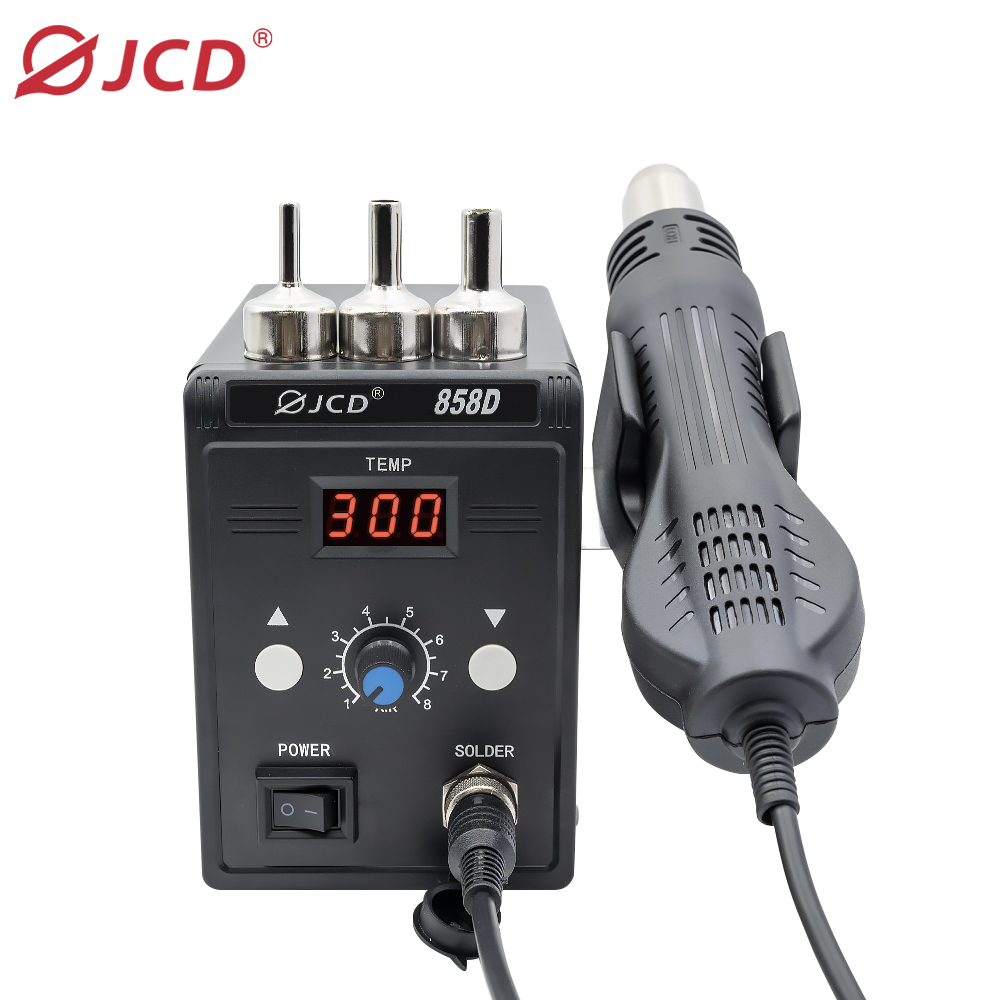 JCD Hot Air Gun 858D 700W BGA  - огляд і ціна Smd Solder Paste