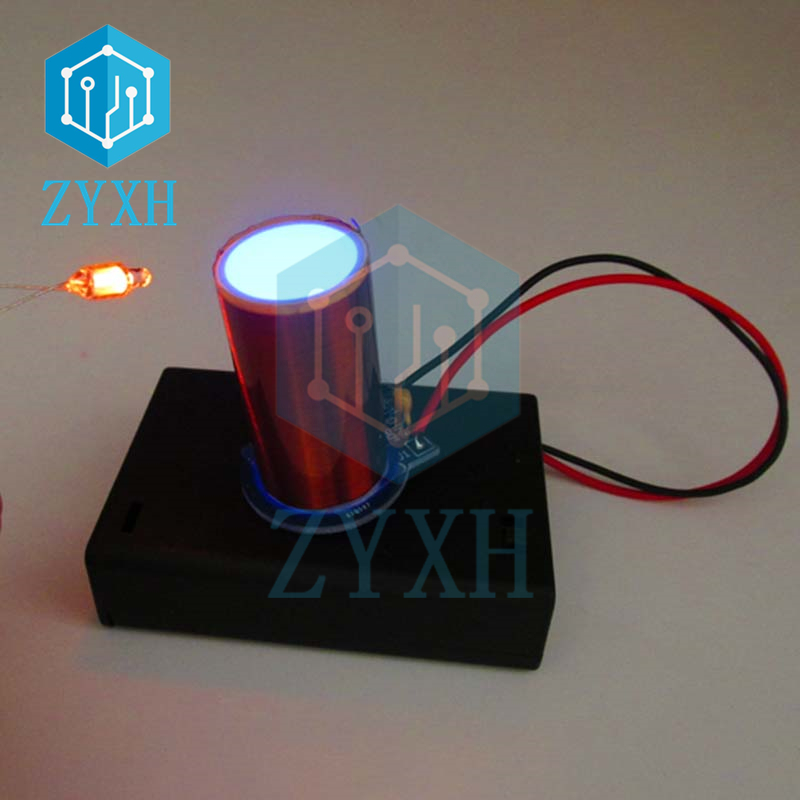 Mini Tesla Coil DIY Electronic - огляд і ціна Diy Electronics Box