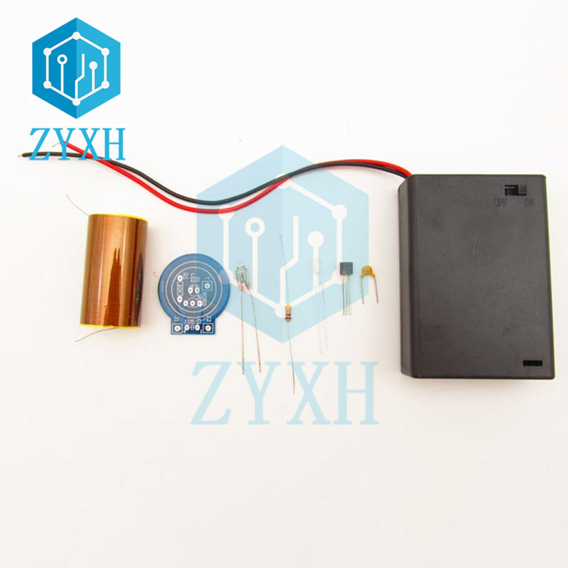 Mini Tesla Coil DIY Electronic - огляд і ціна Diy Electronics Box