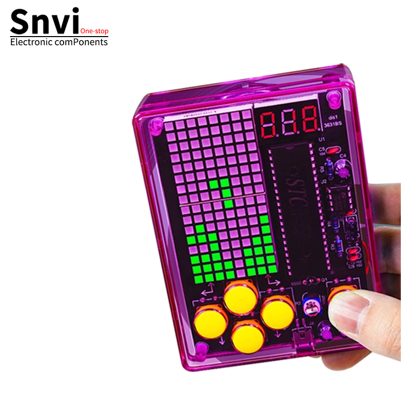 Snvi DIY Pixel Game Console Ki - огляд і ціна Diy Electronics Learning Kit