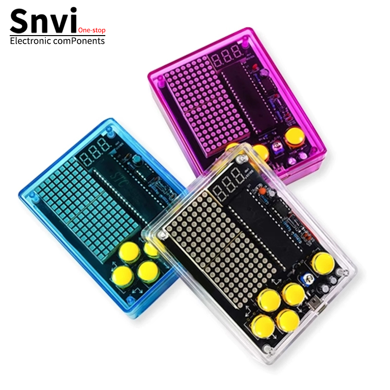 Snvi DIY Pixel Game Console Ki - огляд і ціна Diy Electronics Learning Kit