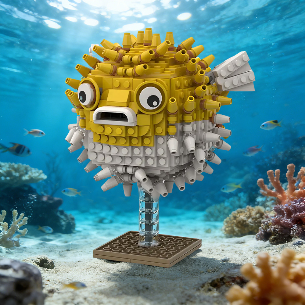 Gobricks MOC Marine Organisms  - огляд і ціна Diy Marine Electronics